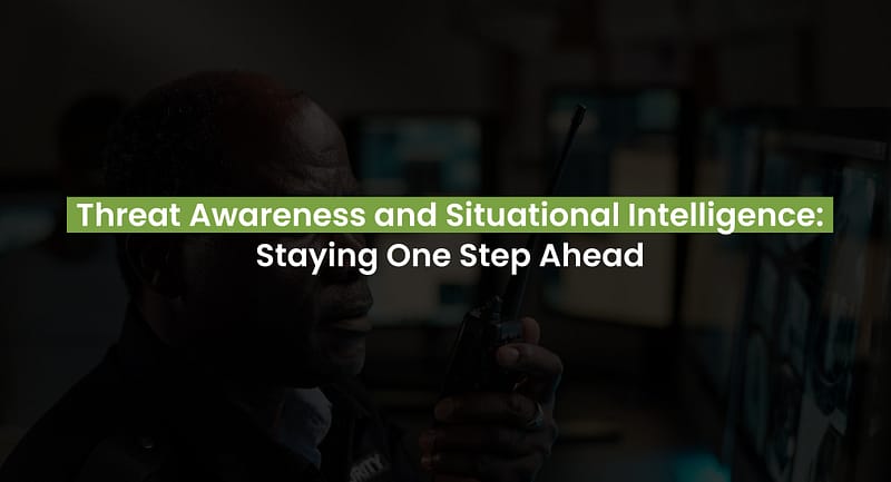 Professional team using tools for threat awareness and situational intelligence